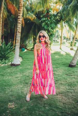 Watercolor Weekend Dress