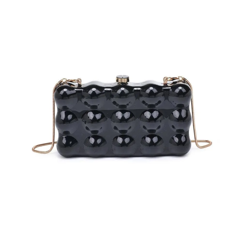 Waverly evening bag: Black
