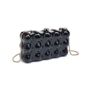 Waverly evening bag: Black