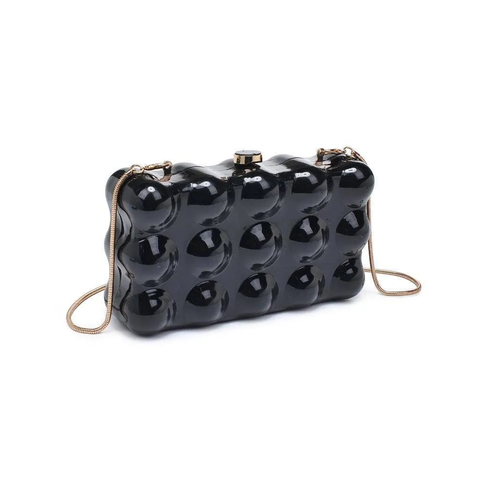 Waverly evening bag: Black