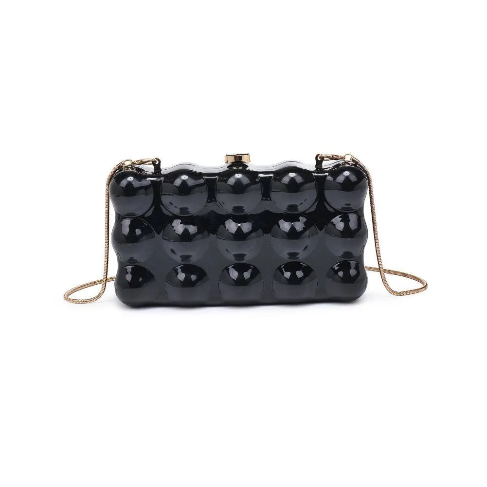Waverly evening bag: Black
