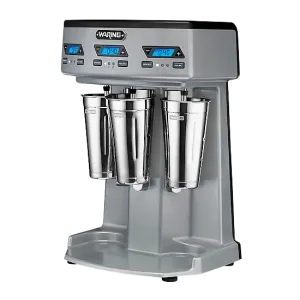 WDM360TX Heavy-Duty Triple-Spindle Drink Mixer with Timer & Hands Free Operation by Waring Commercial
