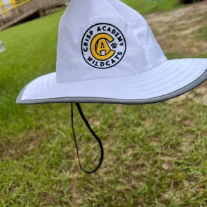 White CA Bucket Hat