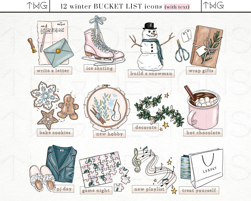 Winter Chill - Bucket List Icons