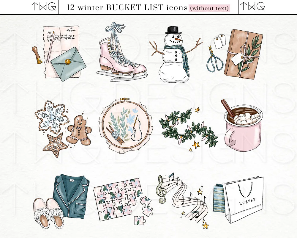 Winter Chill - Bucket List Icons
