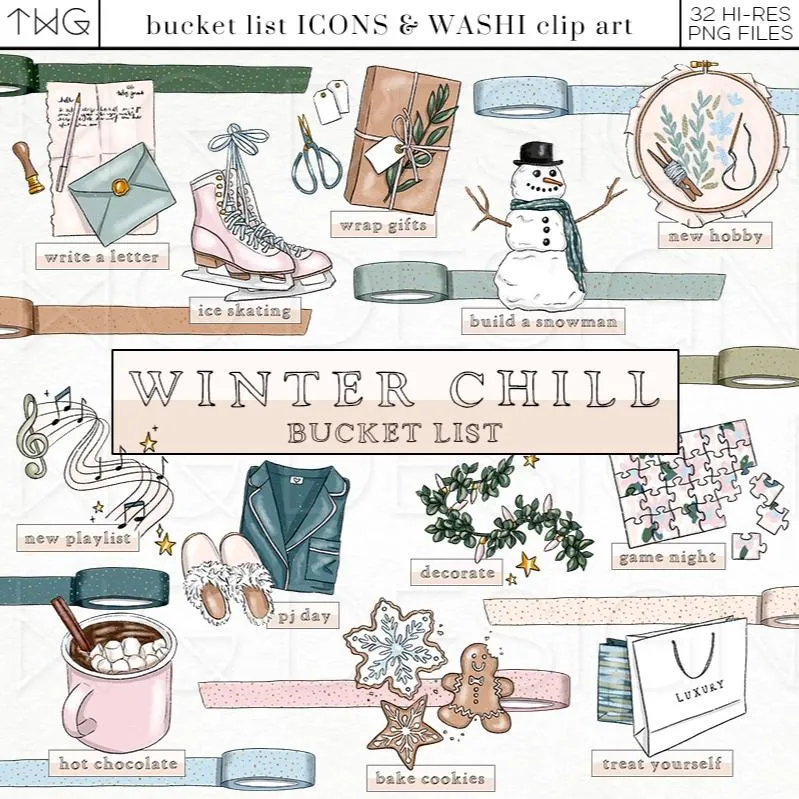 Winter Chill - Bucket List Icons