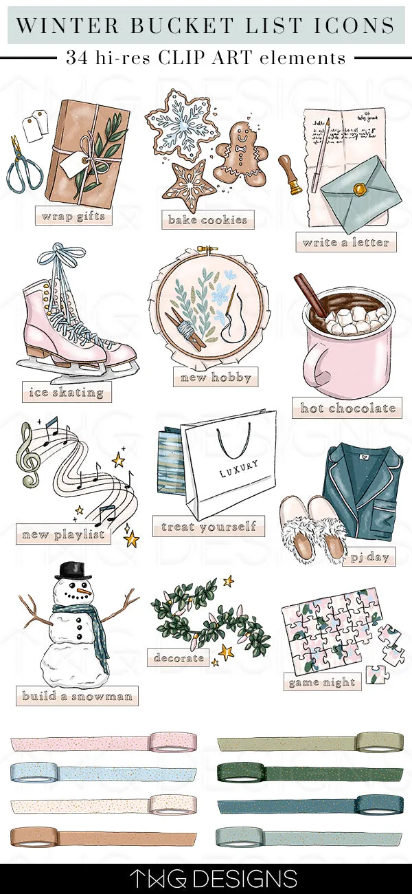 Winter Chill - Bucket List Icons