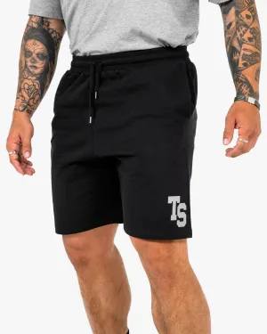 WKND Mens Comfort Shorts - Black w/ Grey