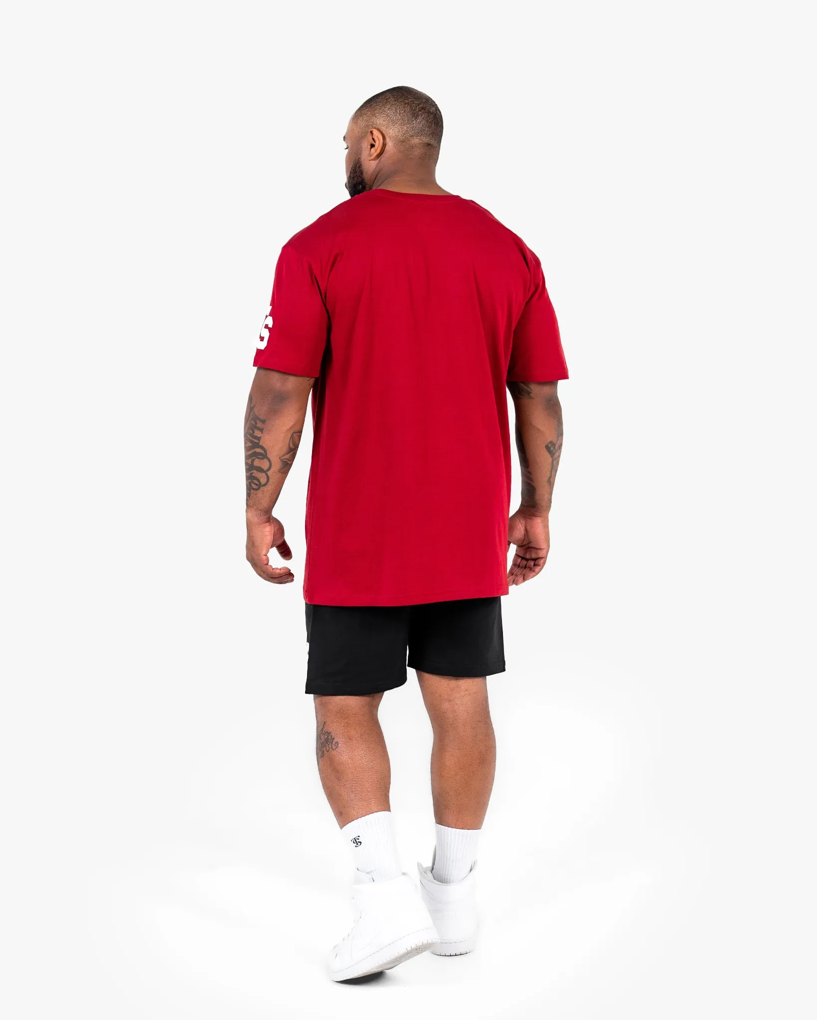 WKND Staple Tee - Cardinal