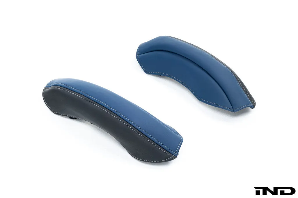 Wunderworks BMW M Carbon Bucket Seat Bolster Protector Set - Fjord Blue
