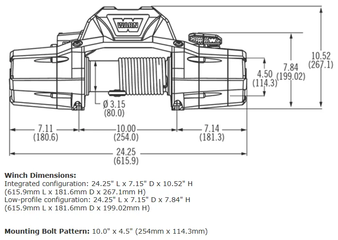 ZEON 8-S WINCH - 89305