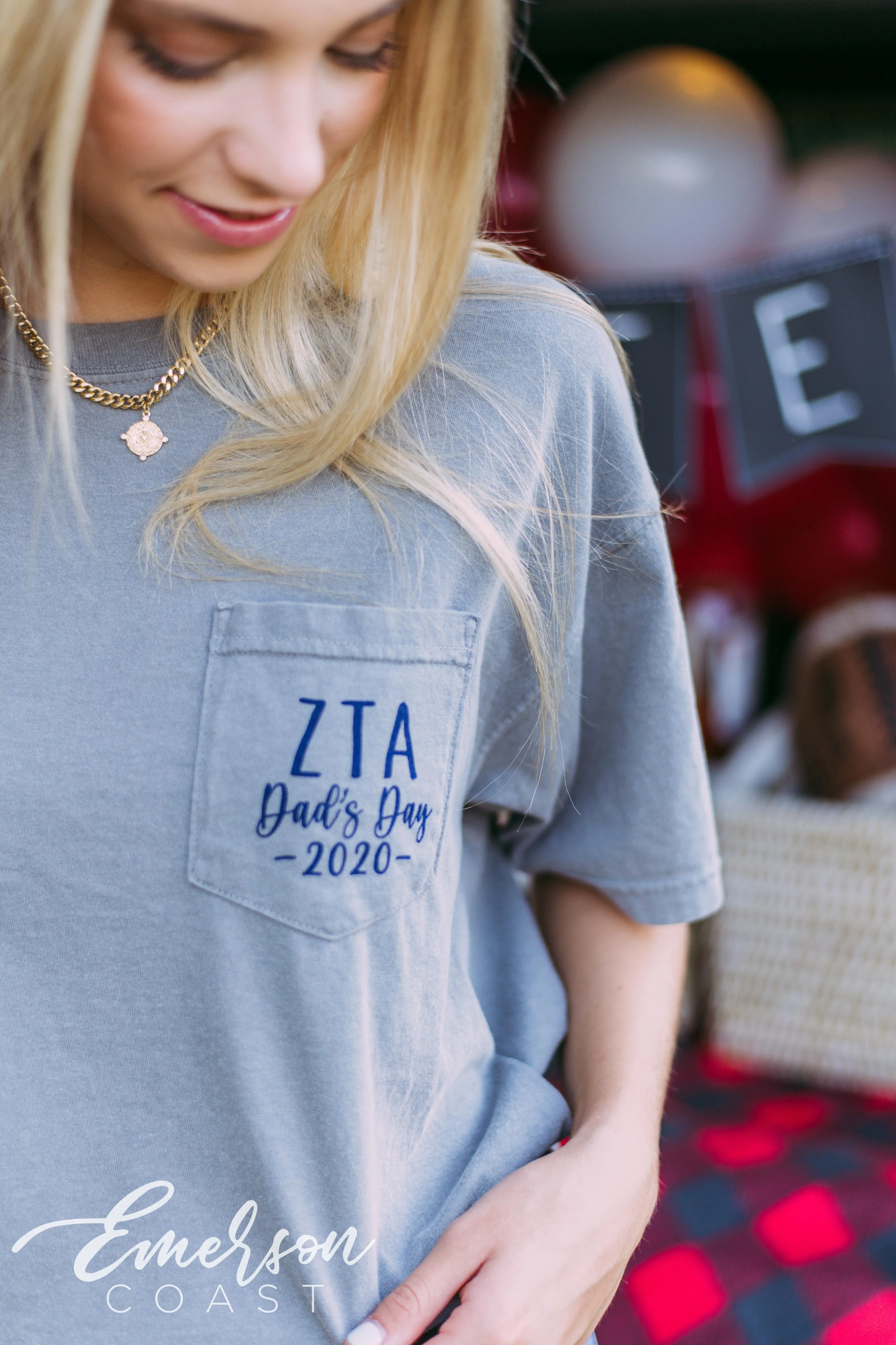 Zeta Tau Alpha Tailgate Dads Day Tee