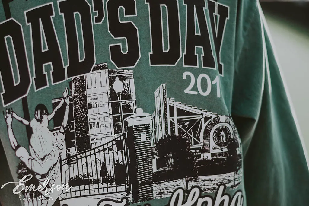 Zeta Tau Alpha Vintage Dad's Day Long Sleeve Tee