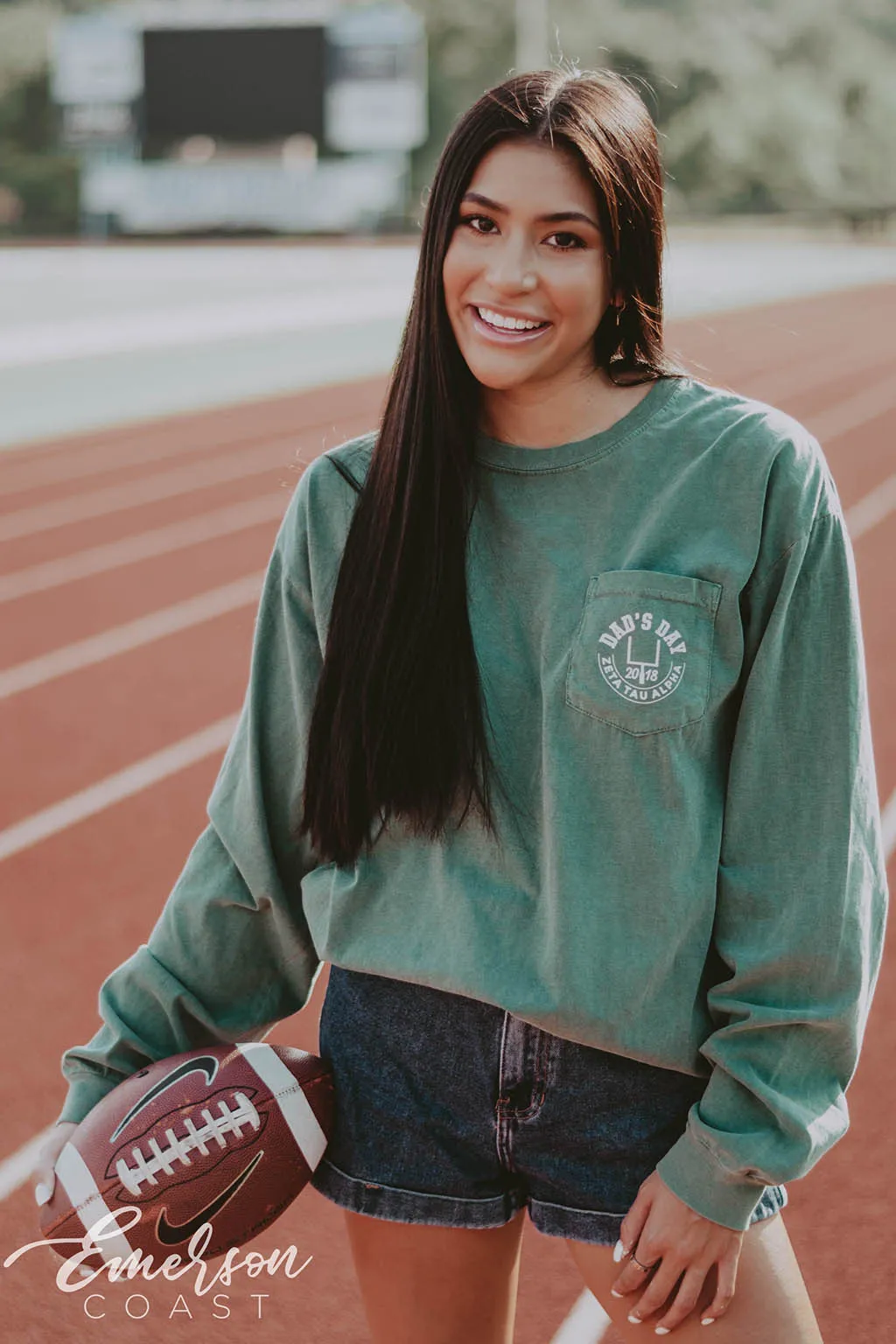Zeta Tau Alpha Vintage Dad's Day Long Sleeve Tee